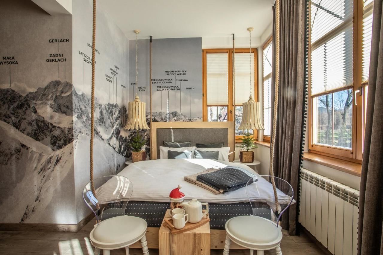 Отели типа «постель и завтрак» Niedźwiedzia Residence Поронин-40