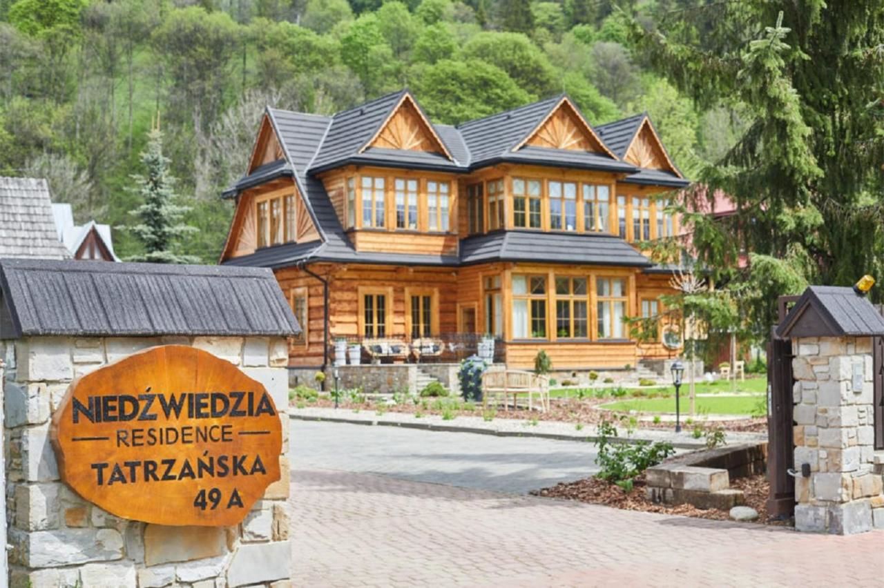 Отели типа «постель и завтрак» Niedźwiedzia Residence Поронин